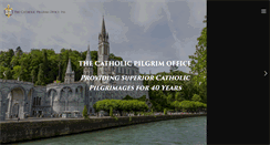 Desktop Screenshot of catholicpilgrimoffice.com